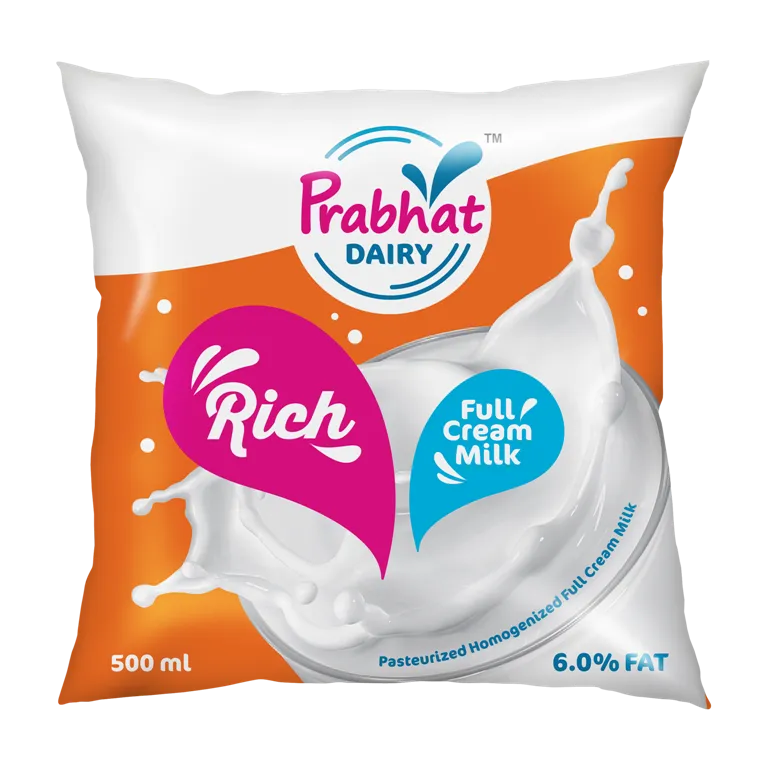 Prabhat Dairy Rich Milk Pouch 500ml